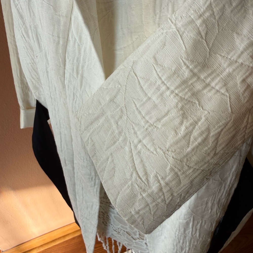 Zara Basic Collection Cream Jacket - image 5